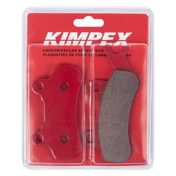 SCB-F278 KIMPEX Kimpex Kevlar fiber/Carbon Brake Pad Carbone/Kevlar - Front left, Rear left BRAKE PAD FT LF BRP KEVLAR/CARBON Kevlar fiber/Carbon Brake Pad 