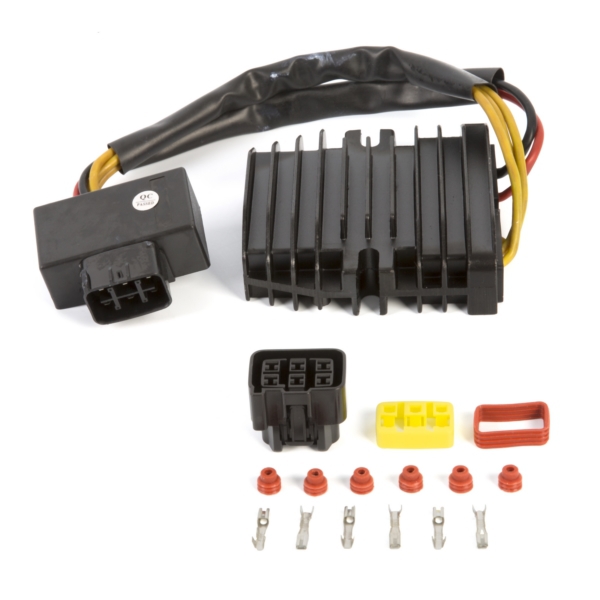 RM30801H KIMPEXHD Kimpex HD Mosfet Voltage Regulator Rectifier ARCTIC CAT, HONDA, KAWASAKI, SUZUKI, YAMAHA - 285754 VOLTAGE REGUL/RECTIFIER MOSFET A/C Mosfet Voltage Regulator Rectifier 