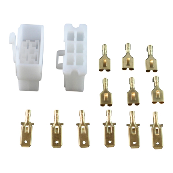 RM14013 KIMPEXHD Kimpex HD Regulator/Rectifier Connector Kit Stator - 289040 CONNECTOR 5 PIN KIT QTY5 Regulator/Rectifier Connector Kit 