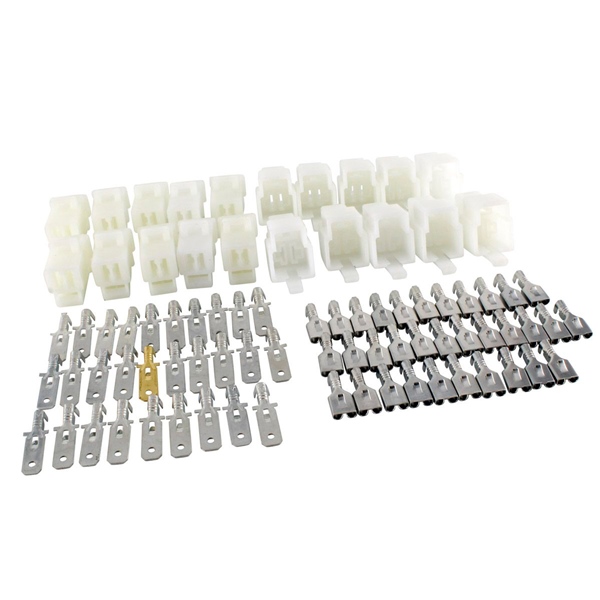 RM14020 KIMPEXHD Kimpex HD Regulator/Rectifier Connector Kit Stator - 289050 CONNECTOR 3 PIN KIT QTY10 Regulator/Rectifier Connector Kit 