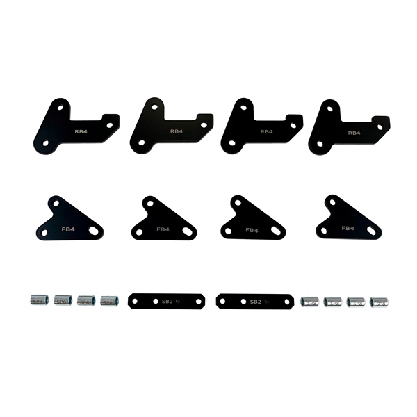 PABL-6006HD DEMON Demon Lift Kit POLARIS - +2" BRACKET LIFT KIT 2" POL DEMON Lift Kit 