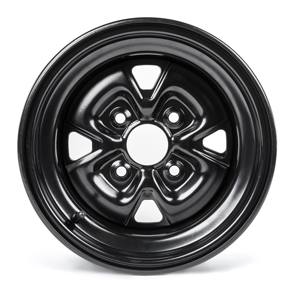 Image-2 Kimpex Steel Wheel 12x7 - 4/110 - 2+5 12X7 4/110 2+5 STEEL WHEEL BK KIMPEX 298012 298012 KIMPEX