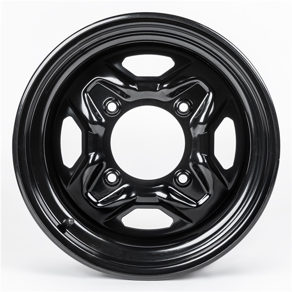Image-2 Kimpex Steel Wheel 14x7 - 4/156 - 4+3 14X7 4/156 4+3 STEEL WHEEL BK KIMPEX 298022 298022 KIMPEX