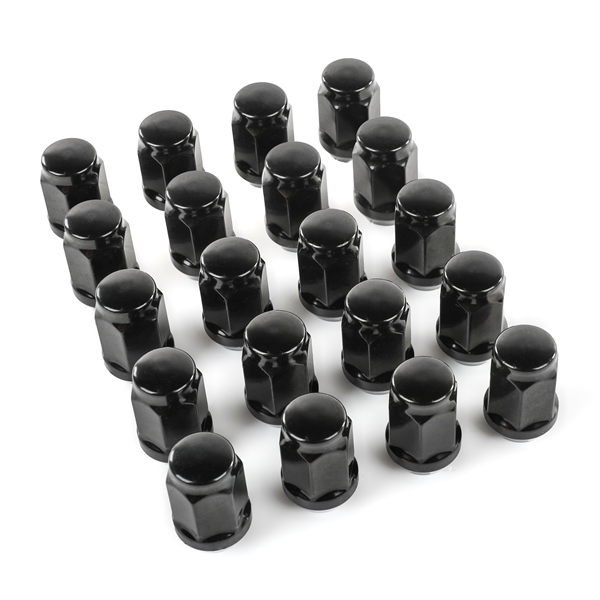 LUG-NUT-7 KIMPEX Kimpex Lug Nut 298033 LUG NUT M12X1.5 CLOSED BK QTY20 Lug Nut Black