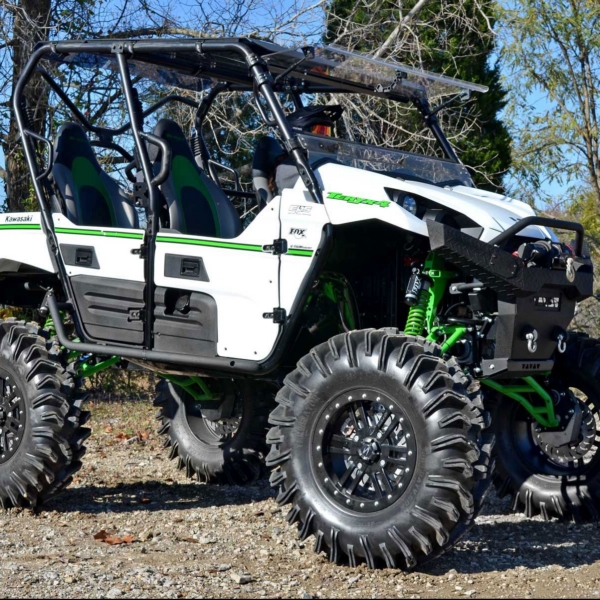Image-2 Super ATV HD Nerf Bars KAWASAKI NERF BAR KAWA SUPERATV NBKTRX400 NBKTRX400 SUPERATV