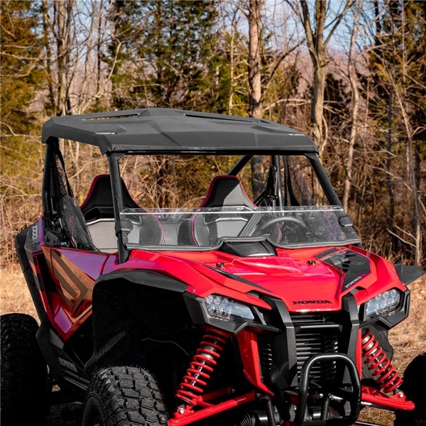 Image-2 Super ATV Half Windshield HONDA WINDSHIELD HALF FT CLR HON SUPERATV HWSHTAL75 HWSHTAL75 SUPERATV