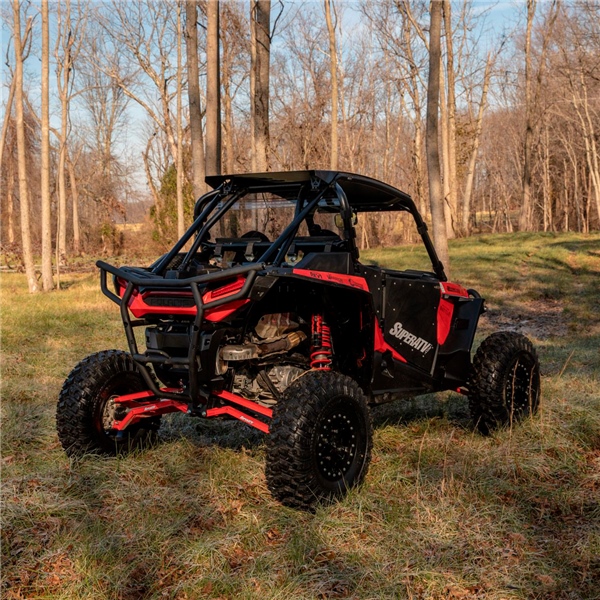 Image-2 Super ATV Rear Windshield POLARIS WINDSHIELD RR CLR STD POL RWSPRZRXPTS75 RWSPRZRXPTS75 SUPERATV