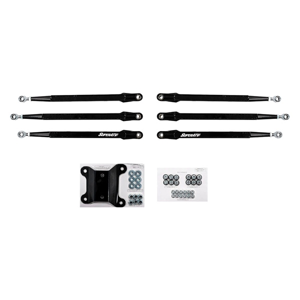 RACAX3RSBX02 SUPERATV Super ATV Boxed Radius Arms CAN-AM (BRP) RADIUS ARM STRAIGHT BOXED BK C-AM Boxed Radius Arms 
