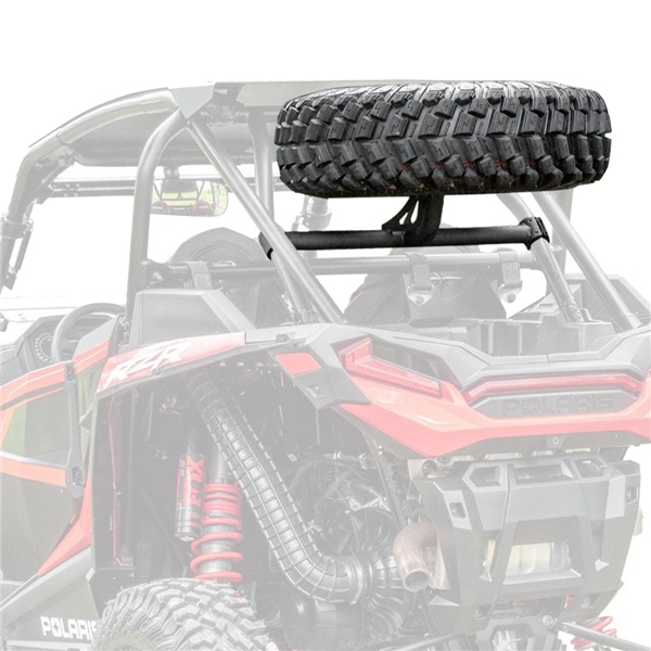 Image-3 Super ATV Spare Tire Carrier TIRE CARRIER SPARE POL SUPERATV STCPRZRXPTS00 STCPRZRXPTS00 SUPERATV