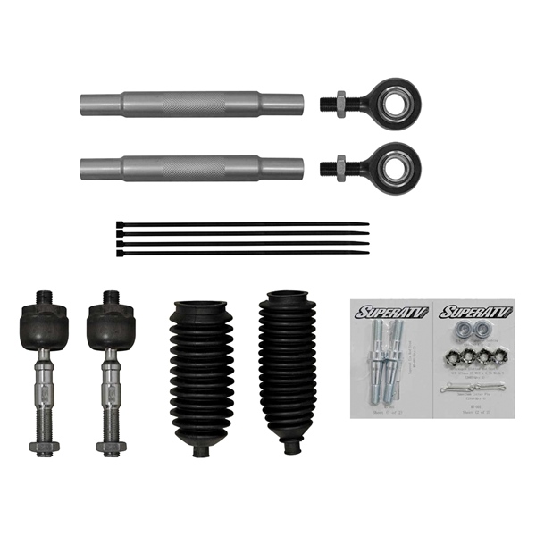 Image-2 Super ATV Replacement Tie Rod End HD - Chromoly TRRA-CA-T-14-ST-001 TIE ROD HD C-AM SUPERATV TRRACAT14ST001 TRRACAT14ST001 SUPERATV