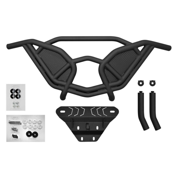RBCAX300 SUPERATV Super ATV Bumper Rear - Steel - CAN-AM (BRP) BUMPERS & BRUSH GUARDS C-AM SUPERATV Bumper Black