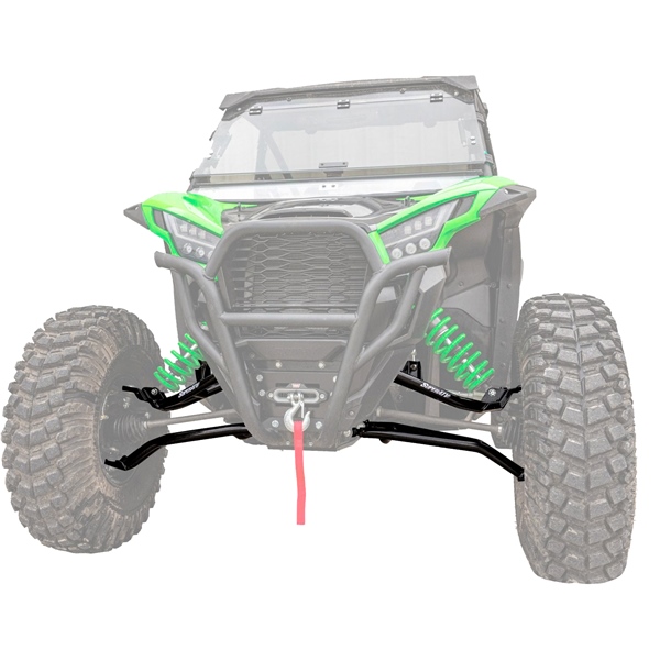 Image-2 Super ATV High Clearance Boxed Radius Arms KAWASAKI A-ARM FT H-CLEAR 1.5" OFFSET KAWA AAKKRX1.5HC02 AAKKRX1.5HC02 SUPERATV