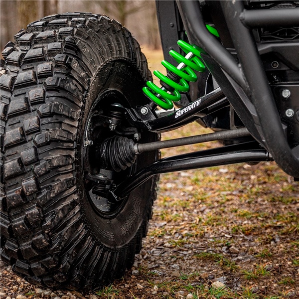 Image-4 Super ATV High Clearance Boxed Radius Arms KAWASAKI A-ARM FT H-CLEAR 1.5" OFFSET KAWA AAKKRX1.5HC02 AAKKRX1.5HC02 SUPERATV