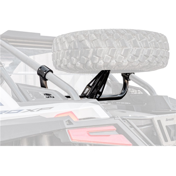 Image-3 Super ATV Fullsize Spare Tire Carrier SPARE TIRE CARRIER POL SUPERATV STCPPROXP01 STCPPROXP01 SUPERATV