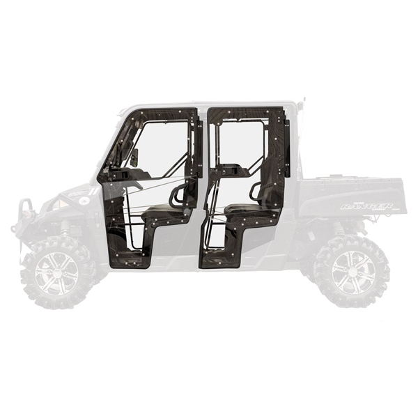 DOORPRANMID400172 SUPERATV Super ATV Full Door POLARIS - UTV - Complete door DOOR FULL KIT POL SUPERATV Full Door Black