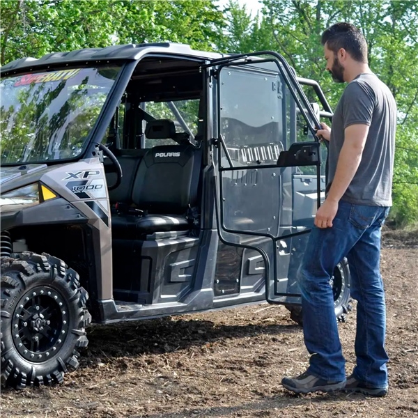 Image-2 Super ATV Aluminum Doors POLARIS - UTV - Complete door DOOR VENTED POL SUPERATV DOORPRAN900400272 DOORPRAN900400272 SUPERATV