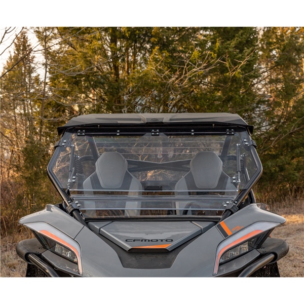 Image-2 Super ATV Flip Windshield CFMOTO WINDSHIELD FLIP CFMOTO SUPERATV FWSCFZF95070 FWSCFZF95070 SUPERATV