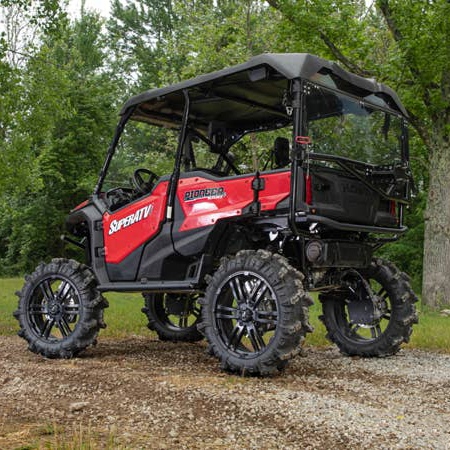 Image-3 Super ATV HD Nerf Bars HONDA NERF BAR BK HON SUPERATV NBHPIO1K00 NBHPIO1K00 SUPERATV