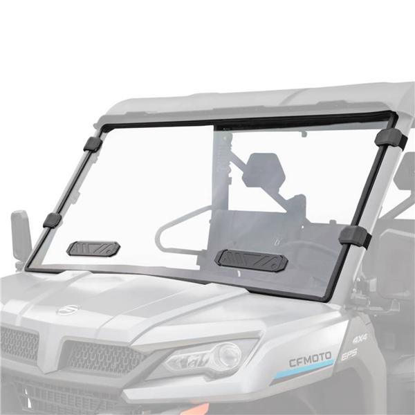 WSCFUF1000V70 SUPERATV Super ATV Vented Full Windshield CFMOTO WINDSHIELD FULL VENTED CFMOTO SUPERATV Vented Full Windshield Clear
