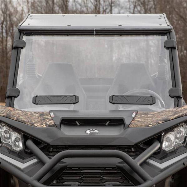 Image-2 Super ATV vented windshield CAN-AM (BRP) WINDSHIELD FULL VENTED CLR C-AM SUPERATV WSCACOMV00270 WSCACOMV00270 SUPERATV