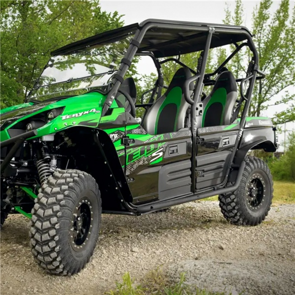 Image-2 Super ATV Fender Flare 4" KAWASAKI FENDER FLARE BK SUPERATV FFKTRX800 FFKTRX800 SUPERATV