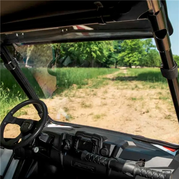 Image-5 Super ATV Full front windshield POLARIS WINDSHIELD FULL POL SUPERATV WSPRZR20075 WSPRZR20075 SUPERATV