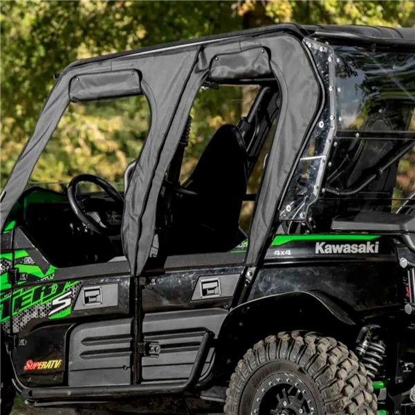Image-3 Super ATV Soft Cab Enclosure Upper Doors KAWASAKI - UTV - Upper door SOFT CAB ENCLOSURE UPR DOOR SUPERATV SEKTRX4001 SEKTRX4001 SUPERATV