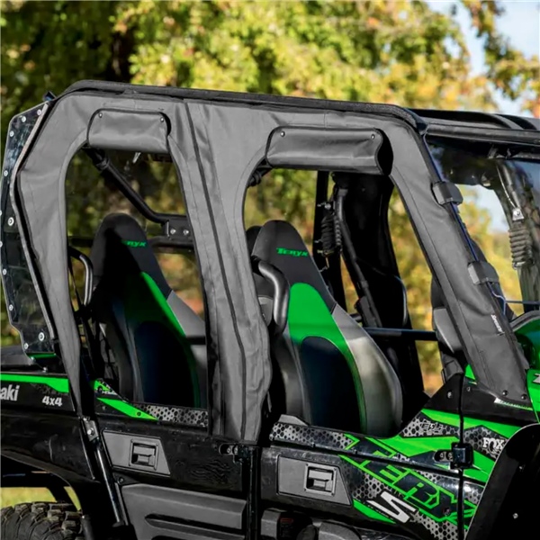 Image-4 Super ATV Soft Cab Enclosure Upper Doors KAWASAKI - UTV - Upper door SOFT CAB ENCLOSURE UPR DOOR SUPERATV SEKTRX4001 SEKTRX4001 SUPERATV