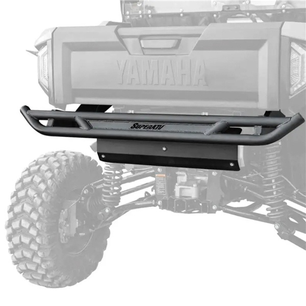 RBGYRMAX400 SUPERATV Super ATV Rear Bumper Steel - YAMAHA BUMPER RR BK YAM SUPERATV Rear Bumper Black