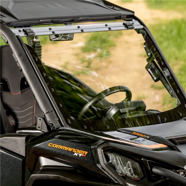 Image-3 Super ATV Flip up Windshield CAN-AM (BRP) WINDSHIELD FLIP C-AM SUPERATV PFWSCACOM70 PFWSCACOM70 SUPERATV