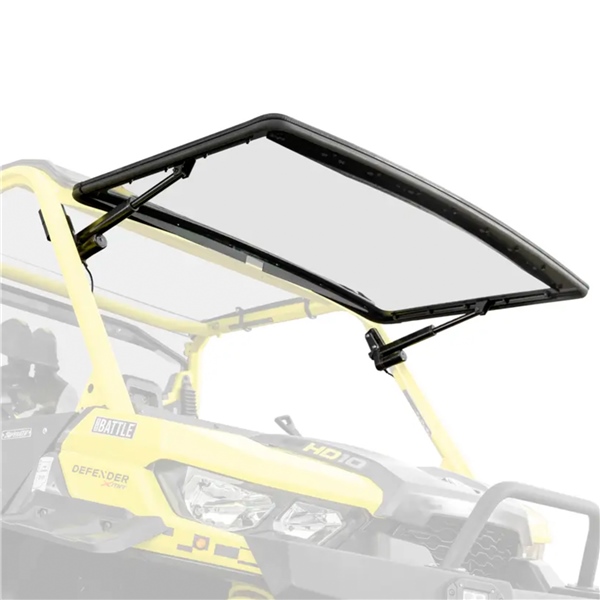 PFWSCADEF70 SUPERATV Super ATV Maxdrive Power Flip Windshield CAN-AM (BRP) WINDSHIELD FLIP C-AM SUPERATV Maxdrive Power Flip Windshield Clear