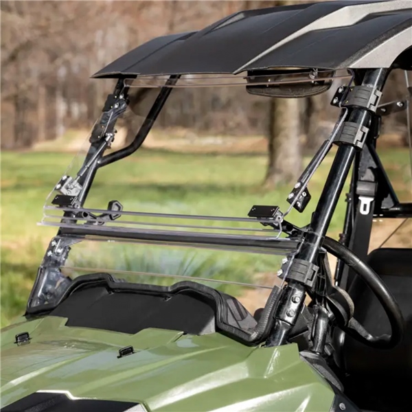 Image-4 Super ATV Flip up Windshield HONDA WINDSHIELD FLIP CLR HON SUPERATV FWSHPIO70000270 FWSHPIO70000270 SUPERATV