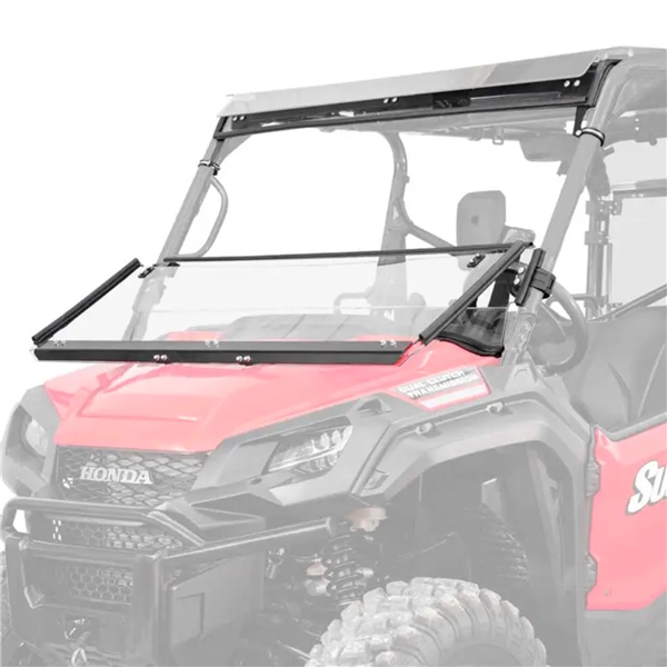 WSHPIO1K53N170 SUPERATV Super ATV Flip Windshield HONDA WINDSHIELD FLIP SCRATCH RESIS HON Flip Windshield Clear