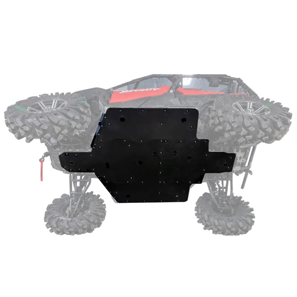 FSPHPIO1K SUPERATV Super ATV ARMW Full Skid Plate HONDA SKID PLATE FULL HON SUPERATV ARMW Full Skid Plate Black