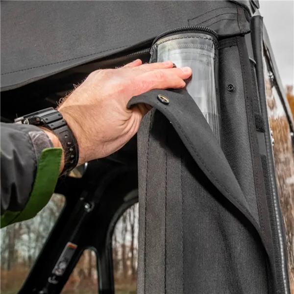 Image-3 Super ATV Soft Cab Enclosure Doors CAN-AM (BRP) - UTV - Complete door SOFT CAB ENCLOSURE DOOR POL SUPERATV SECADEF001 SECADEF001 SUPERATV