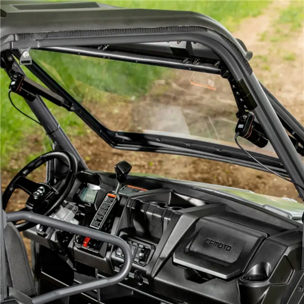 Image-5 Super ATV Flip Windshield WINDSHIELD FLIP CFMOTO SUPERATV PFWSCFUF100070 PFWSCFUF100070 SUPERATV