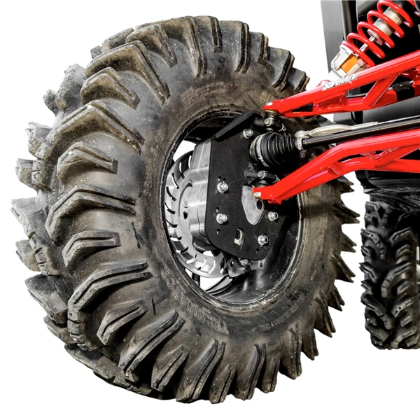 Image-2 Super ATV Portal Gear Lift 1.5” forward and rear offset POLARIS PORTAL GEAR LIFT 6" W/30% REDUC BILLET PGH61102301B PGH61102301B SUPERATV