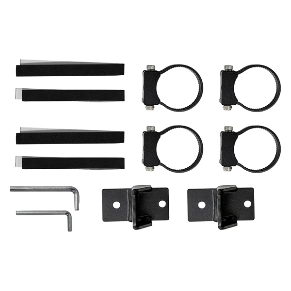 LBK00007V01 SUPERATV Super ATV Whip Light Mounting Brackets BRACKET CAGE 2" LIGHT Whip Light Mounting Brackets Black