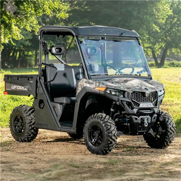 Image-3 Super ATV Scratch Resistant Flip Windshield CFMOTO WINDSHIELD FLIP CLR CFMOTO SUPERATV FWSCFUF60000170 FWSCFUF60000170 SUPERATV