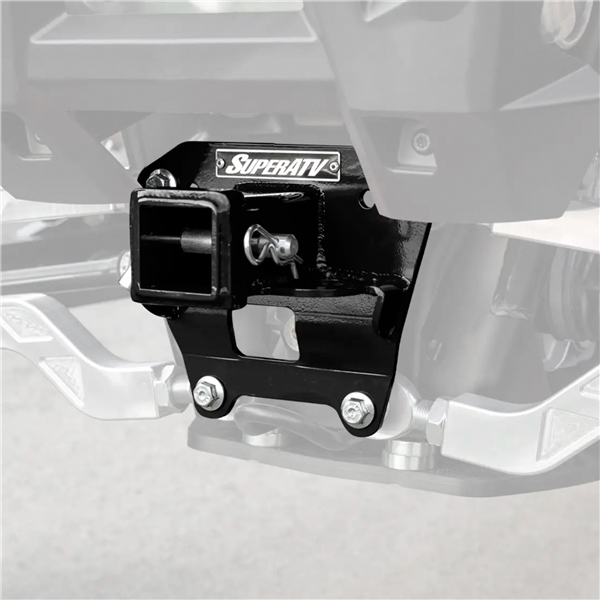Image-2 Super ATV Rear Receiver Hitch RECEIVER HITCH RR POL SUPERATV RHPRZRXPT00102 RHPRZRXPT00102 SUPERATV