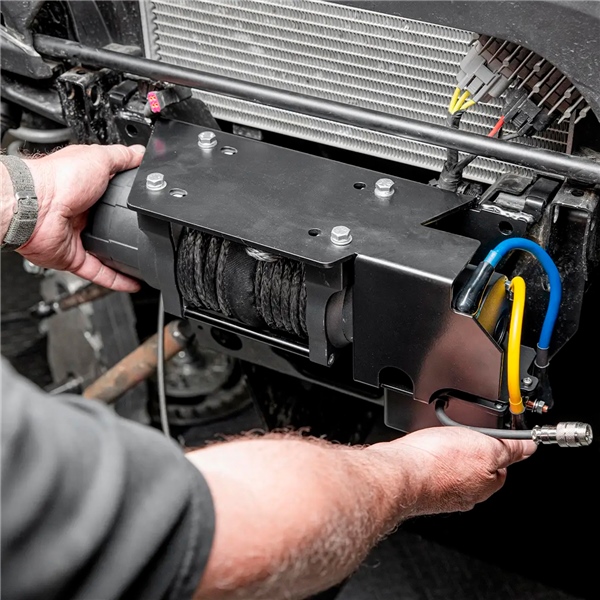 Image-6 Super ATV Kinetic Ready-Fit Winch 4500# WINCH MOUNT ASSEMBLY QWMPRAN1K4500 QWMPRAN1K4500 SUPERATV