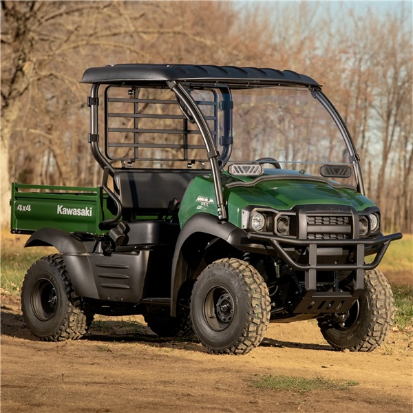Image-3 Super ATV Vented Full Windshield KAWASAKI WINDSHIELD FULL VENTED CLR KAWA SUPERATV WSKMULESXV70 WSKMULESXV70 SUPERATV