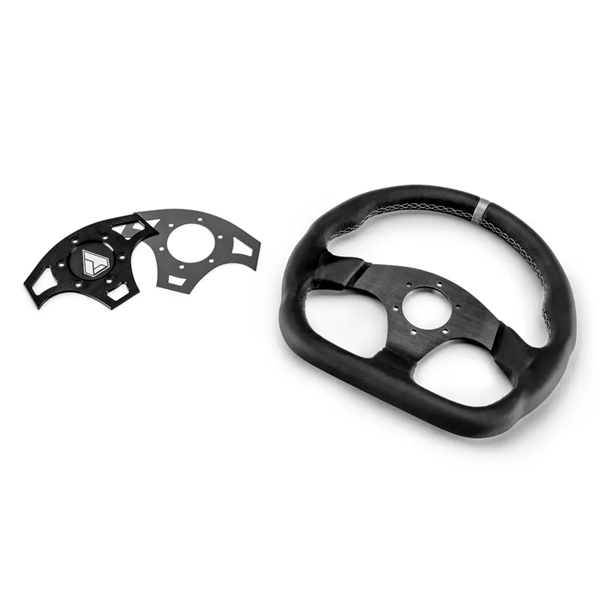 SWUBALLDL28 SUPERATV Super ATV Ballistic D V2 Steering Wheel STEERING WHEEL KIT BALLISTIC D BK Ballistic D V2 Steering Wheel Black
