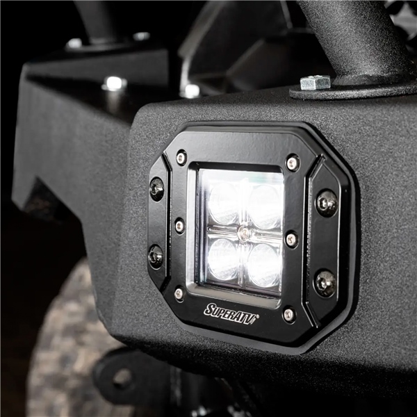 Image-4 Super ATV 3” LED Recessed Cube Lights CUBE LIGHT RECESSED SUPERATV LB3RL001 LB3RL001 SUPERATV