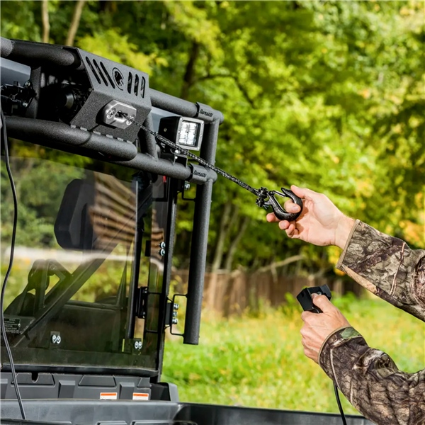Image-4 Super ATV Loader Rack with Winch and light RACK LOADER GAME W/WINCH/LIGHT GLRCFUF1000K GLRCFUF1000K SUPERATV