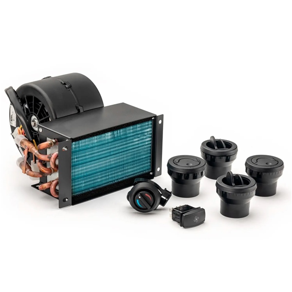 Image-2 Super ATV In-Dash Cab Heater with Idle Flow Pump CAB HEATER IN-DASH W/IDLE FLOW PUMP HTRCFUF1000IDK2 HTRCFUF1000IDK2 SUPERATV