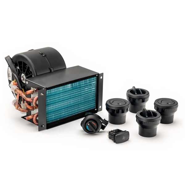 Image-2 Super ATV In-Dash Cab Heater with Valve & Pump CAB HEATER IN-DASH W/PUMP & VALVE CFMOTO HTRCFUF1000IDK3 HTRCFUF1000IDK3 SUPERATV