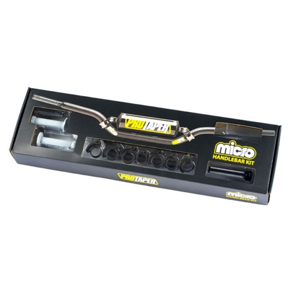 025038 PROTAPER Pro Taper Micro Handlebar Kit HANDLEBAR MICRO KIT KTM PROTAPER Micro Handlebar Kit Black