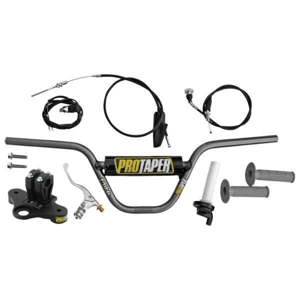 022845 PROTAPER Pro Taper CRF50 Handlebar Kit Pit Bike 50 cc HANDLEBAR KIT PITBIKE PROTAPER CRF50 Handlebar Kit Black