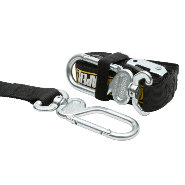 Image-2 Pro Taper Swivel Carabiner Tie-Downs 84" - 1200 lbs TIE DOWN 84"X1.5" BK 022819 022819 PROTAPER
